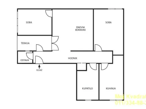Prodaja, trosoban stan, 86m², Kalenić Pijaca, Vračar Sve Podlokacije - image 18