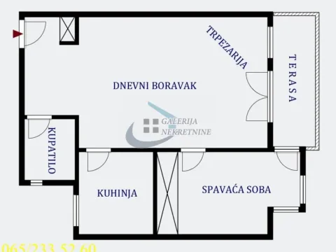 Prodaja, dvosoban stan, 62m², Vračar Sve Podlokacije, Beograd - image 5