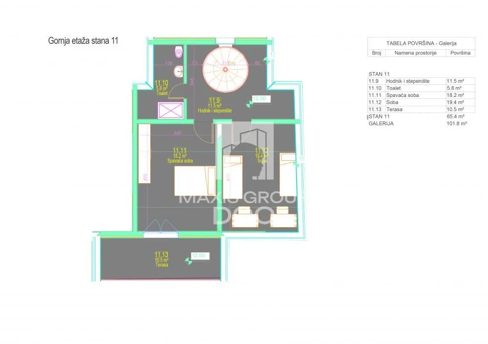 Prodaja, četvorosoban stan, 135m², Palilula Sve Podlokacije, Beograd