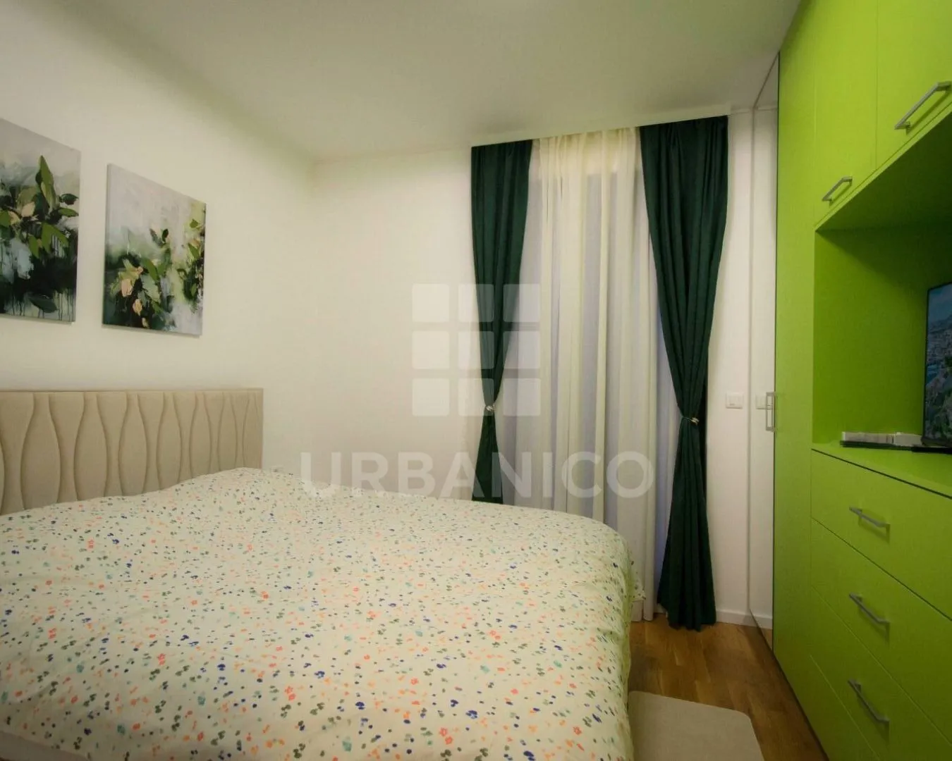 Rent, one bedroom apartment, 42m², Tološi, Podgorica