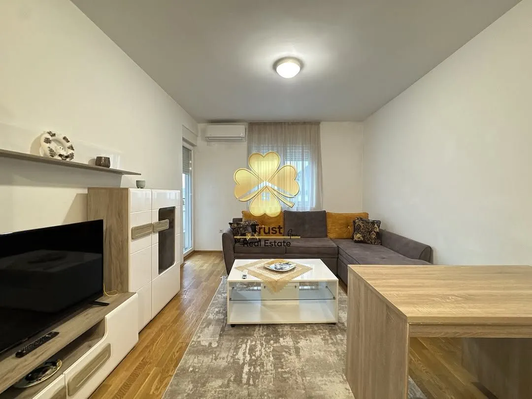 Izdavanje, jednosoban stan, 50m², Stari Aerodrom, Podgorica