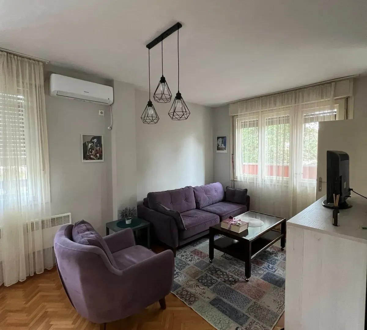 Rent, one bedroom apartment, 47m², Preko Morače, Podgorica