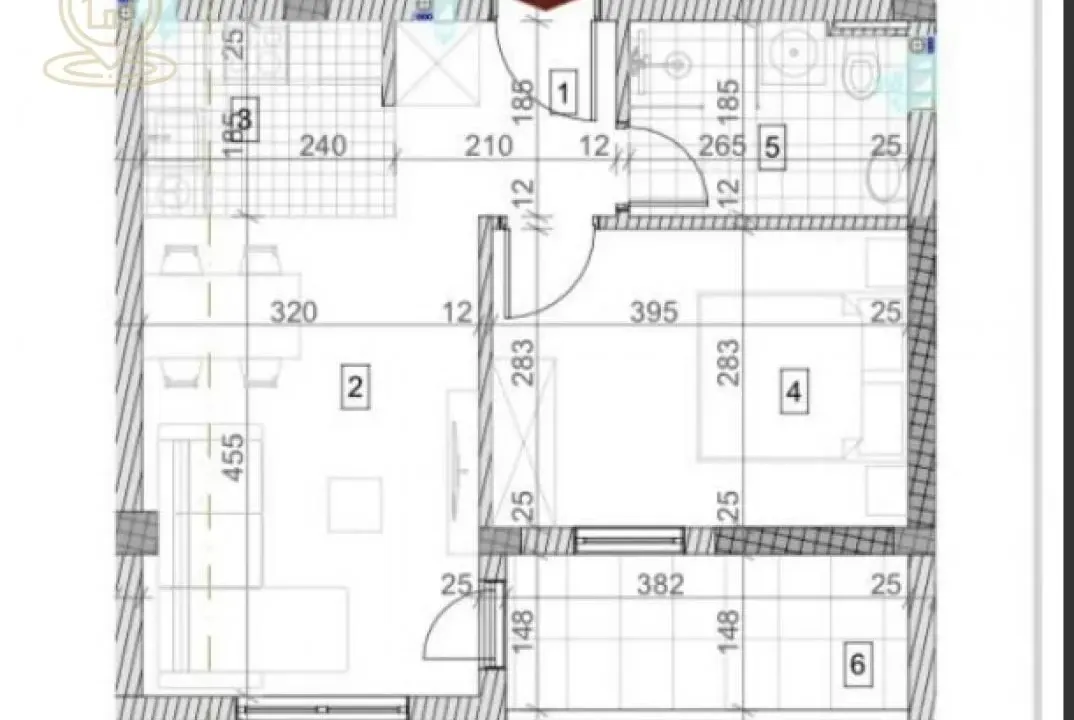 Sale, studio apartment, 29m², Petrovaradin, Novi Sad