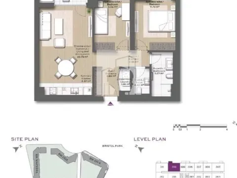 Prodaja, dvosoban stan, 54m², Savski Venac, Beograd - image 2