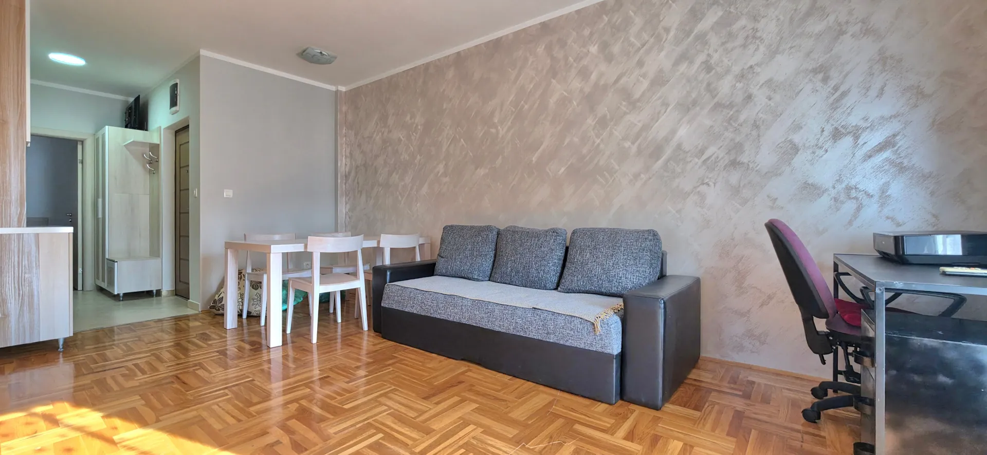 Rent, one bedroom apartment, 49m², Lazi, Budva