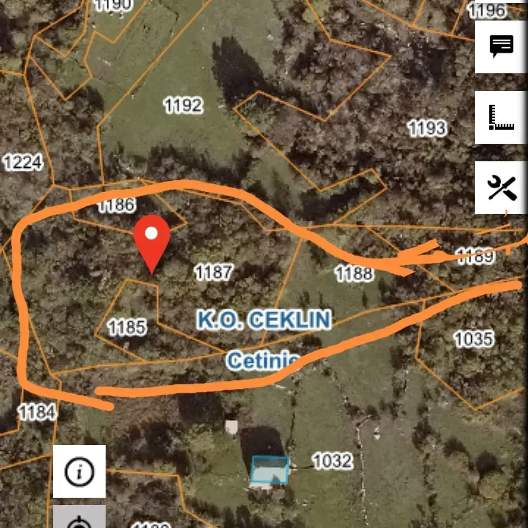 Prodaja, plac, 6512m², Rijeka Crnojevića, Cetinje