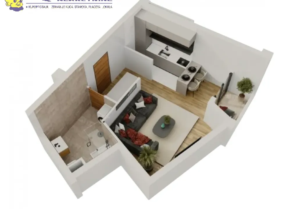 Prodaja, jednosoban stan, 33m², Salajka, Novi Sad Sve Podlokacije