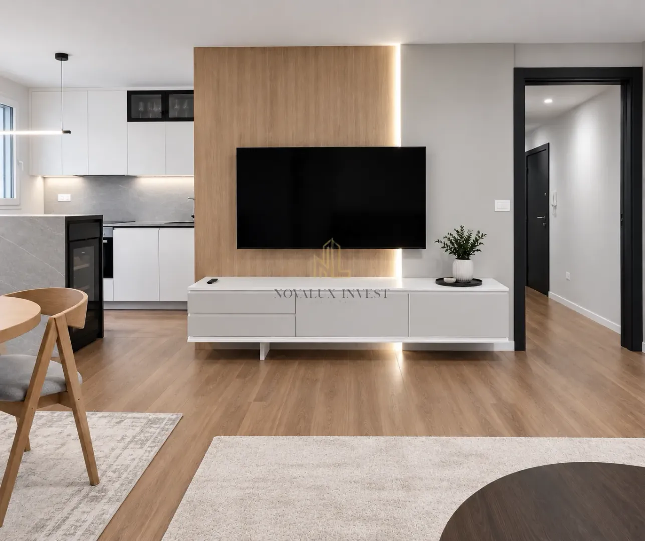 Rent, two bedroom apartment, 82m², Blok 5, Podgorica