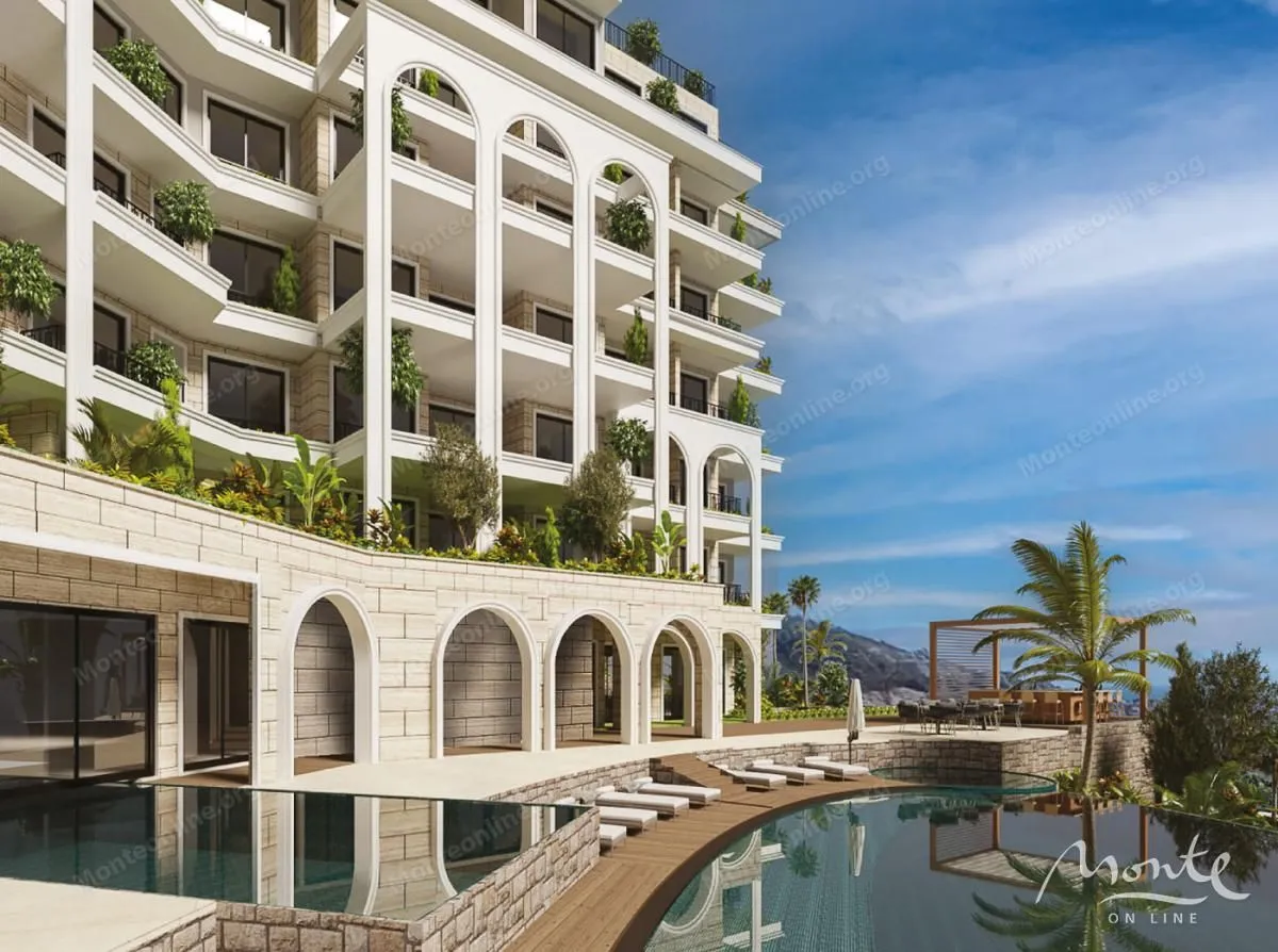 Prodaja, dvosoban stan, 104m², Budva, Crna Gora