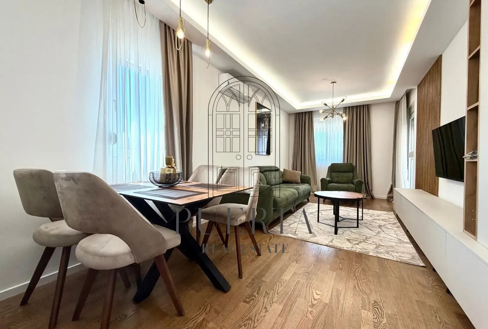 Rent, one bedroom apartment, 45m², Pobrežje, Podgorica