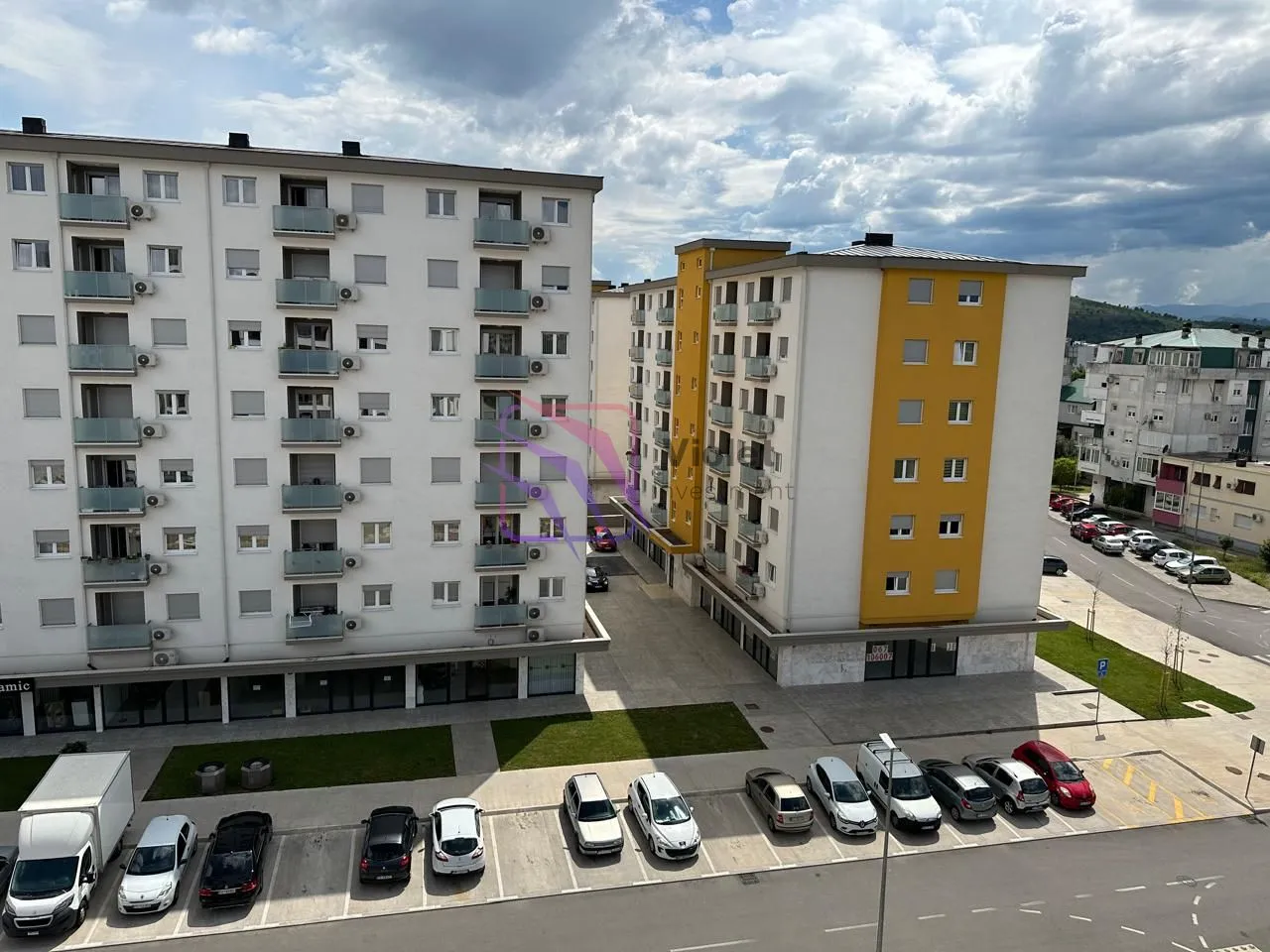 Rent, one bedroom apartment, 44m², Pobrežje, Podgorica