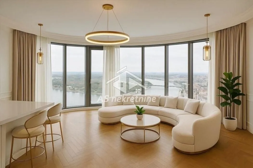Izdavanje, trosoban stan, 91m², Savski Venac, Beograd
