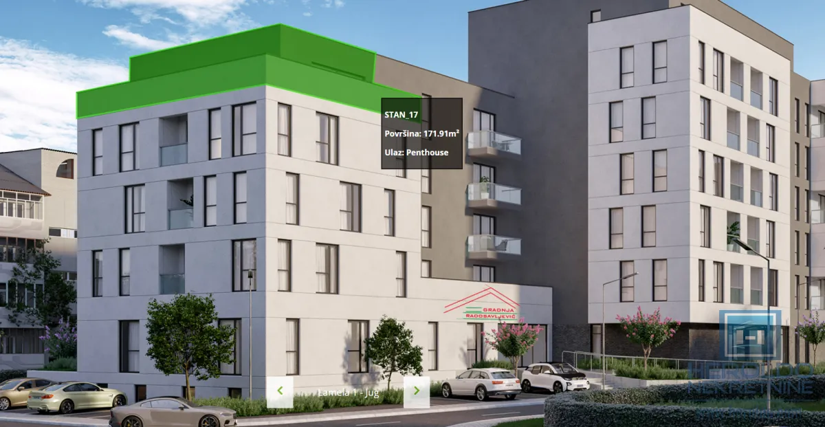 Prodaja, stan, 171m², Aerodrom, Kragujevac