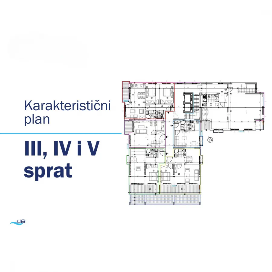 Sale, apartment, 60m², Bečići, Budva