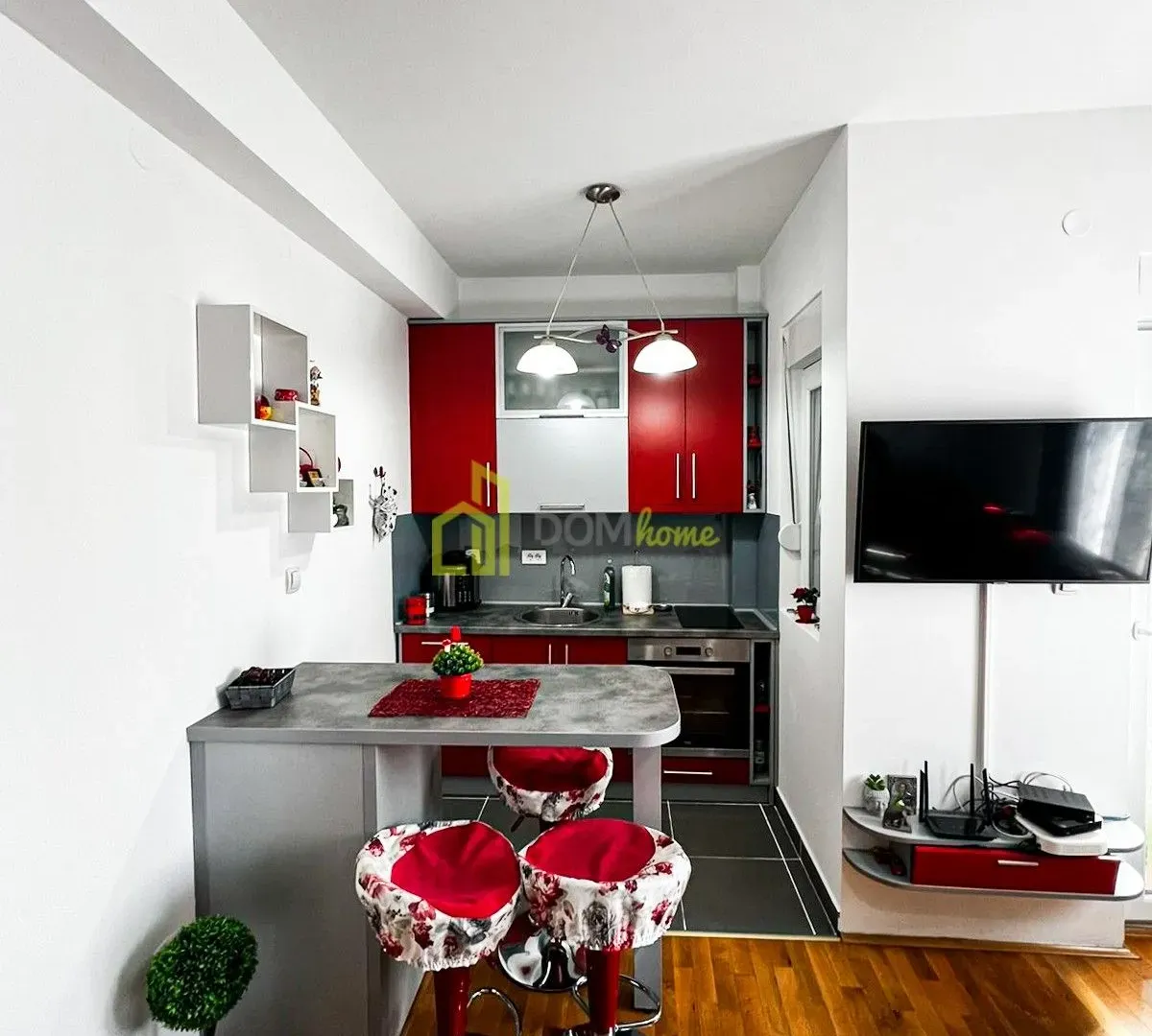Izdavanje, jednosoban stan, 33m², Zabjelo, Podgorica