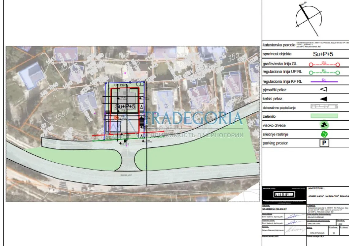 Prodaja, jednosoban stan, 43m², Dobra Voda, Bar