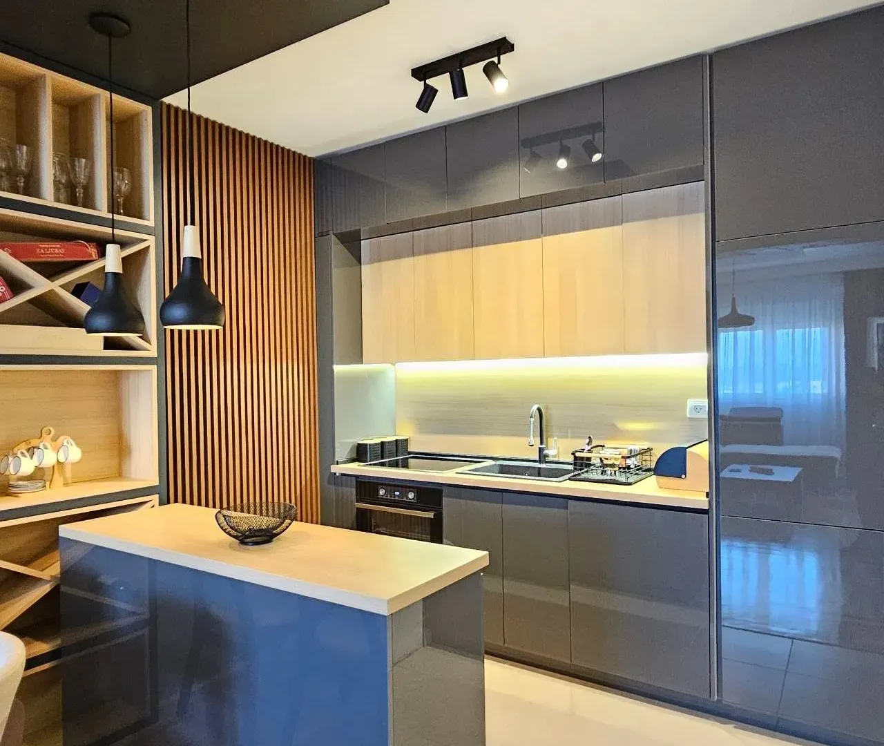 Rent, one bedroom apartment, 46m², Tuški Put, Podgorica
