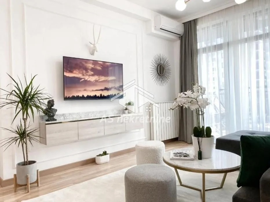 Izdavanje, dvosoban stan, 56m², Savski Venac, Beograd