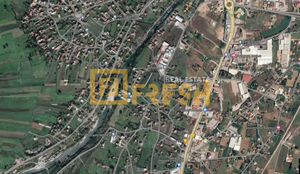 Prodaja, plac, 3700m², Zeta, Podgorica