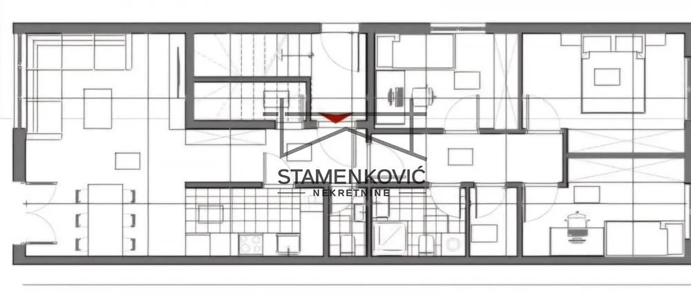 Prodaja, četvorosoban stan, 78m², Futog, Novi Sad Sve Podlokacije
