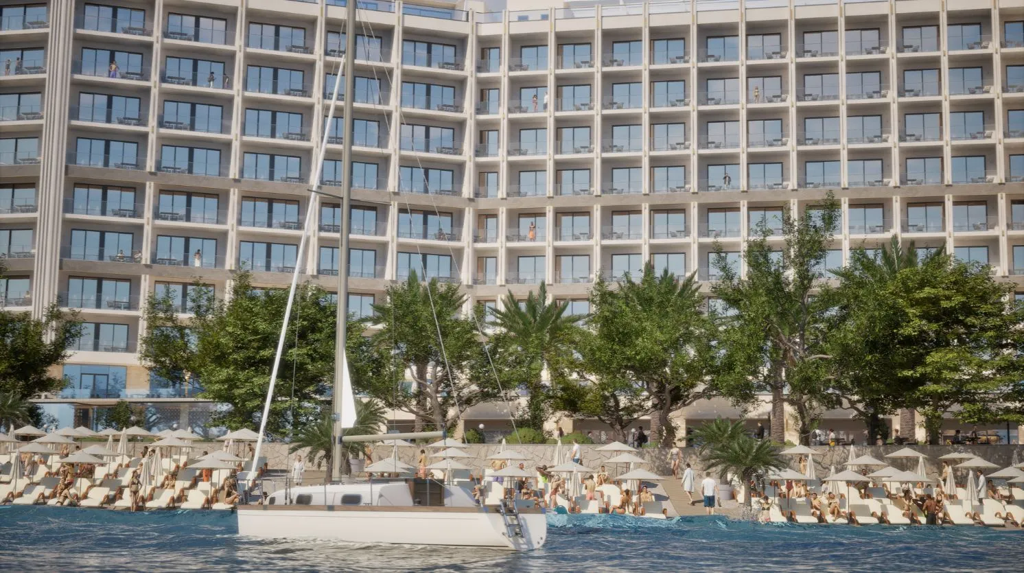 Sale, one bedroom apartment, 62m², Bečići, Budva