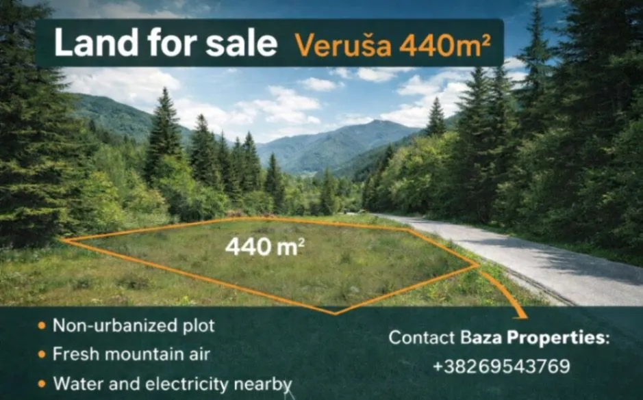 Prodaja, plac, 440m², Podgorica, Crna Gora