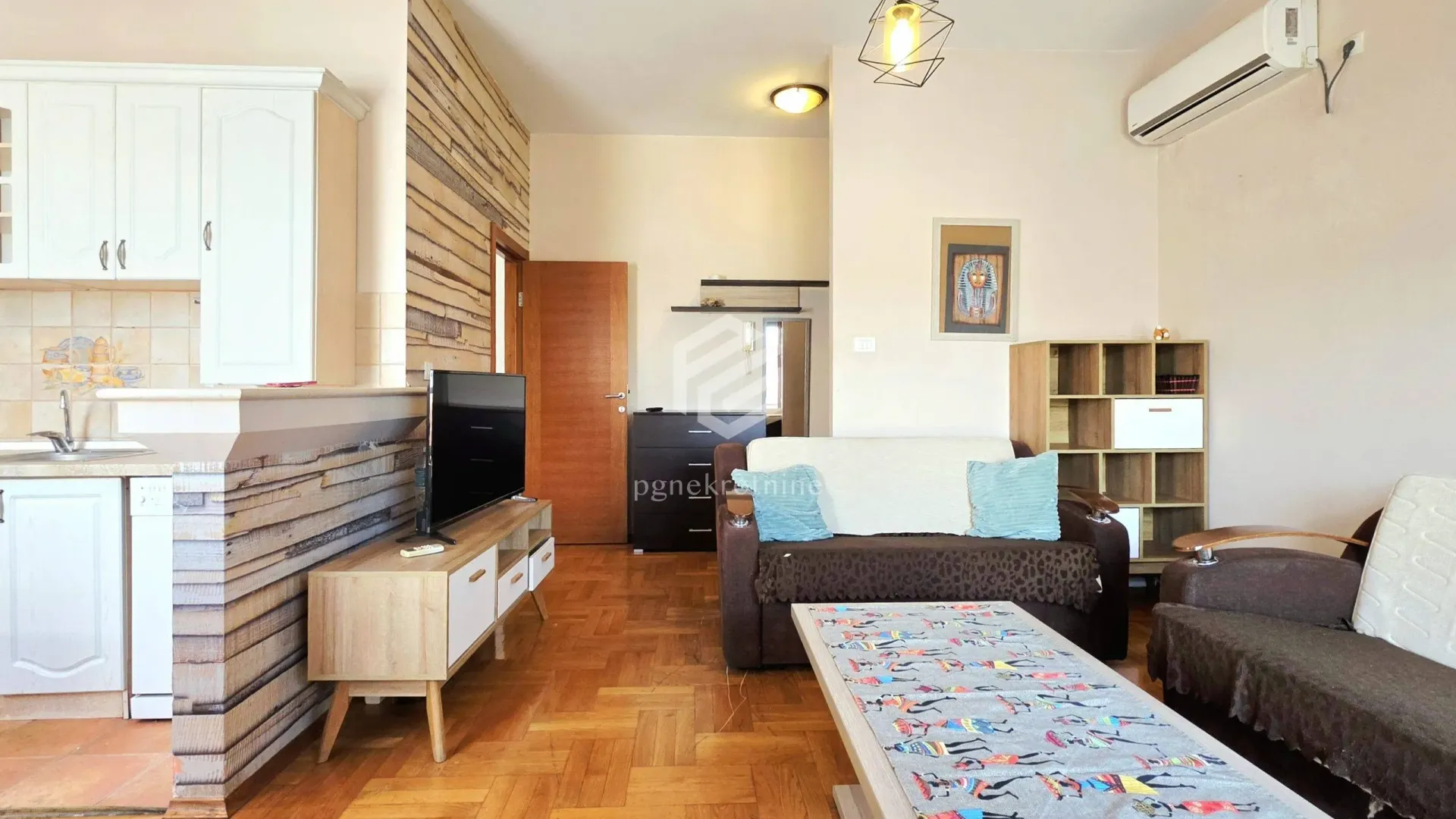 Rent, one bedroom apartment, 56m², Stari Aerodrom, Podgorica