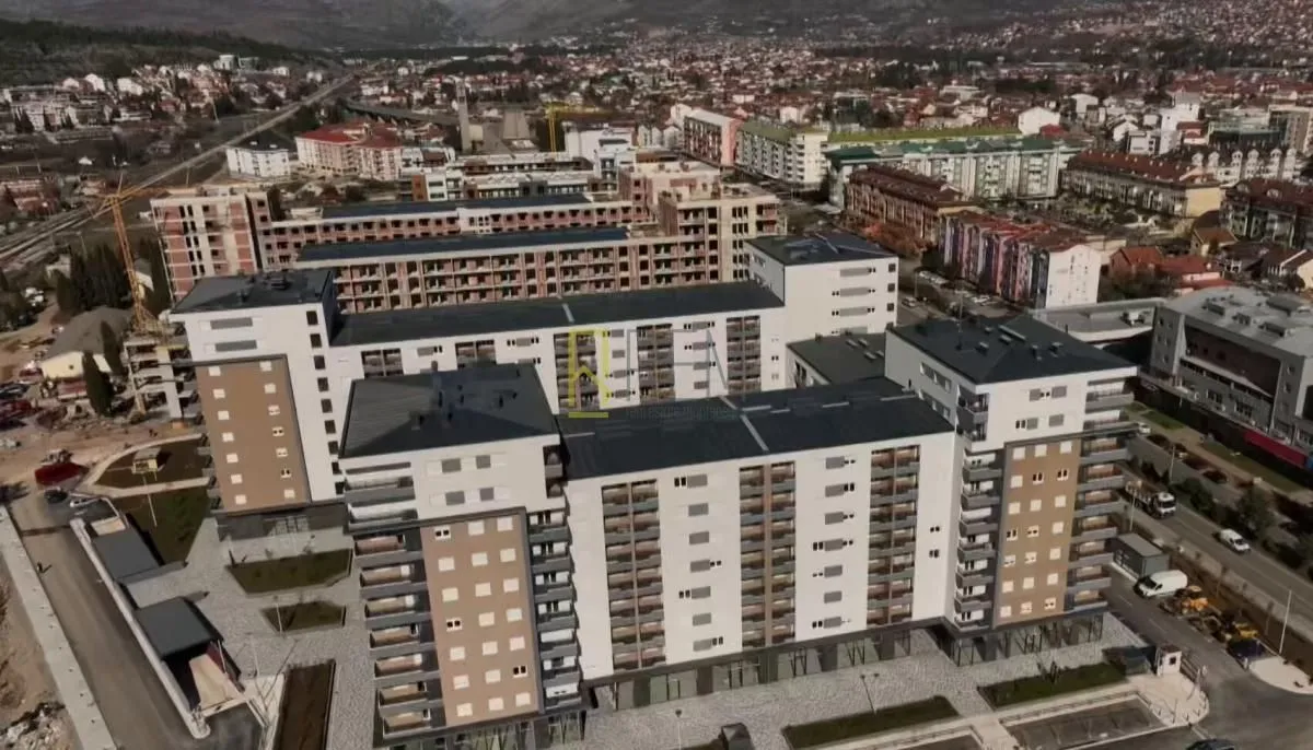 Prodaja, jednosoban stan, 45m², Stari Aerodrom, Podgorica