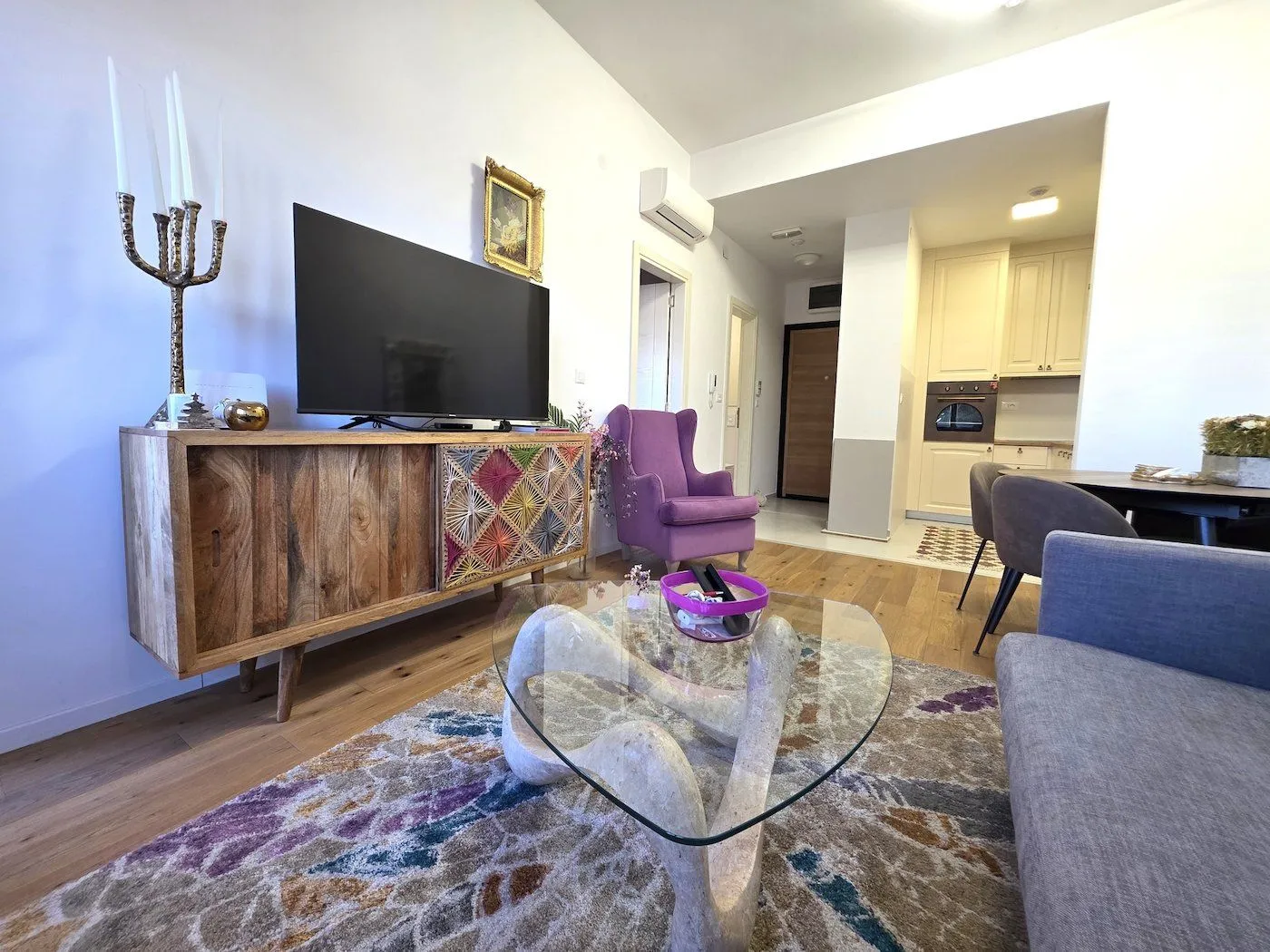 Izdavanje, jednosoban stan, 47m², Gornja Gorica, Podgorica