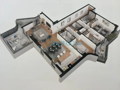 Prodaja, dvosoban stan, 120m², Dobra Voda, Bar - image 26