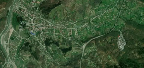 Satelitski snimak zemljišta sa označenim parcelama. - image 8