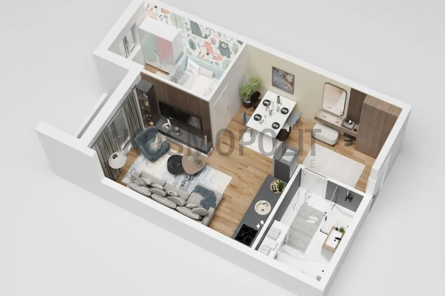 Prodaja, dvosoban stan, 44m², Mirijevo Sve Podlokacije, Beograd