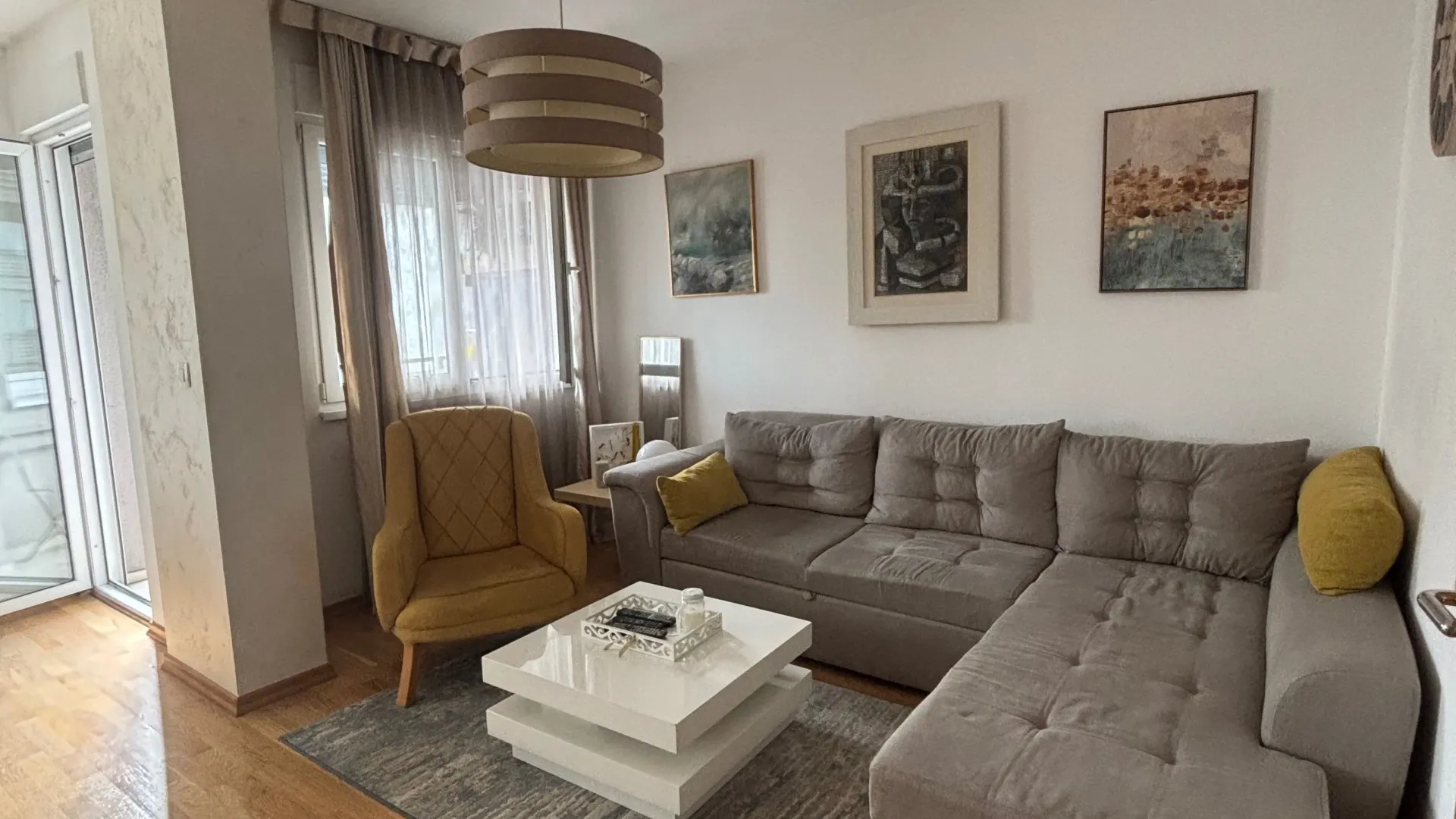 Rent, one bedroom apartment, 51m², Nova Dalmatinska, Podgorica