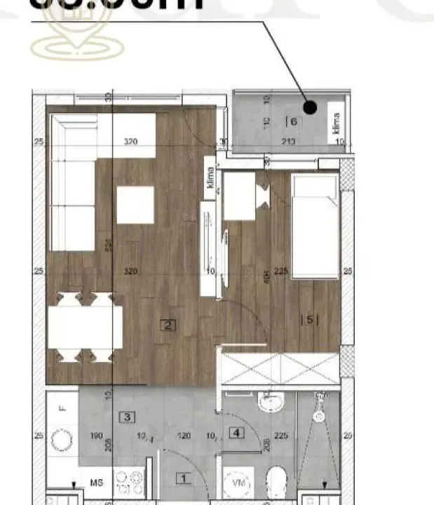Prodaja, jednosoban stan, 38m², Telep, Novi Sad Sve Podlokacije