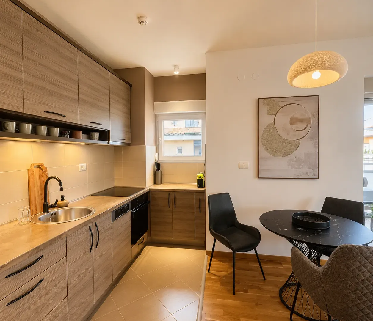 Rent, one bedroom apartment, 52m², City Kvart, Podgorica