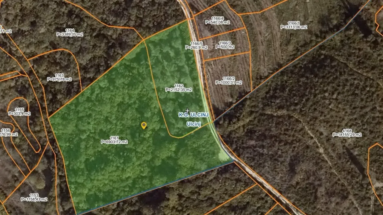 Prodaja, plac, 9000m², Ulcinj, Crna Gora