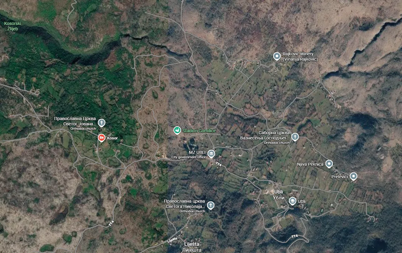 Prodaja, plac, 3138m², Kuči, Podgorica