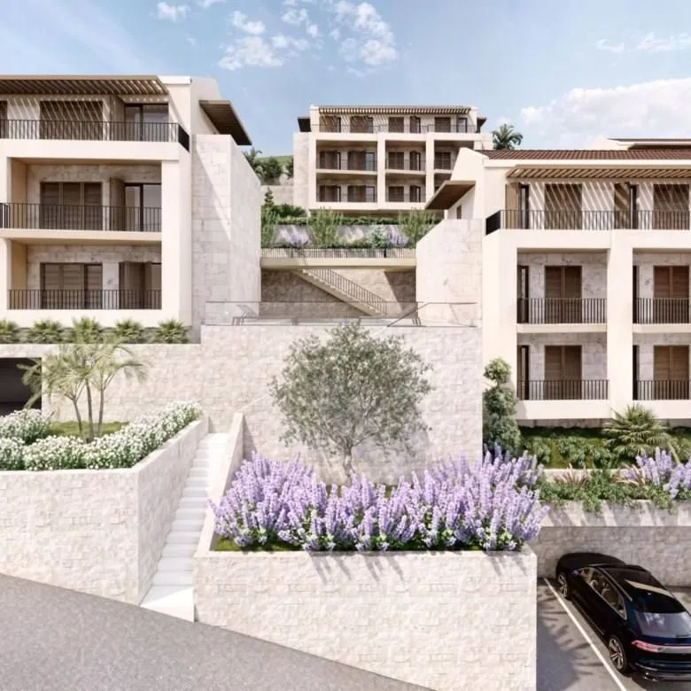 Prodaja, jednosoban stan, 54m², Muo, Kotor