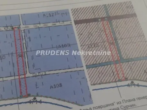 Sale, land lot, 112m², Dobanovci, Surčin
