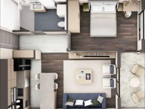 Sale, one bedroom apartment, 51m², Bar, Crna Gora - image 2