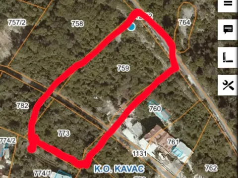 Prodaja, plac, 5300m², Kavač, Kotor - image 2