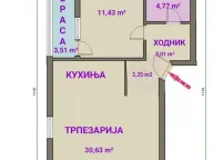 Prodaja, dvosoban stan, 56m², Altina, Beograd - image 9