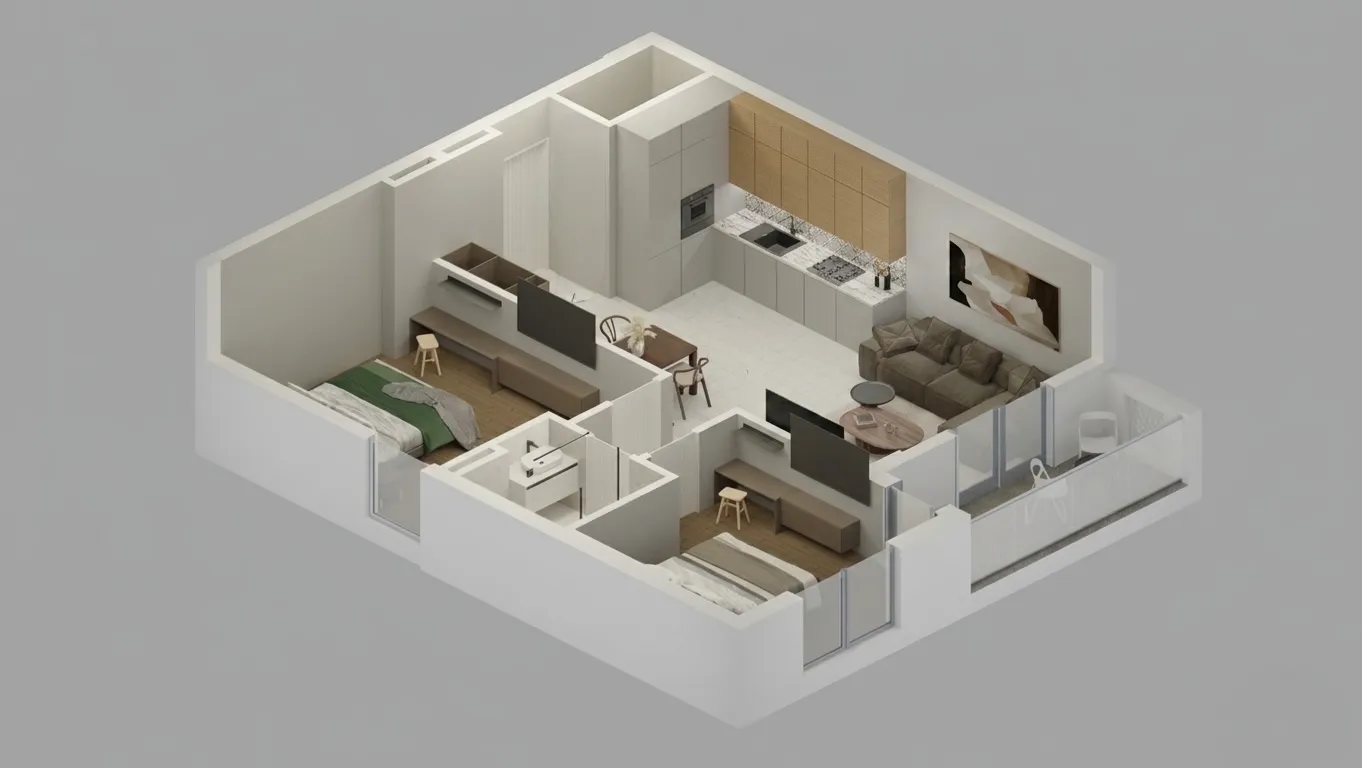 Sale, two bedroom apartment, 72m², Bjeliši, Bar