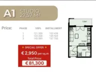 Sale, studio apartment, 27m², Bečići, Budva - image 1