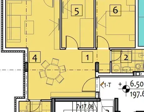 Prodaja, trosoban stan, 59m², Medijana, Niš - image 2