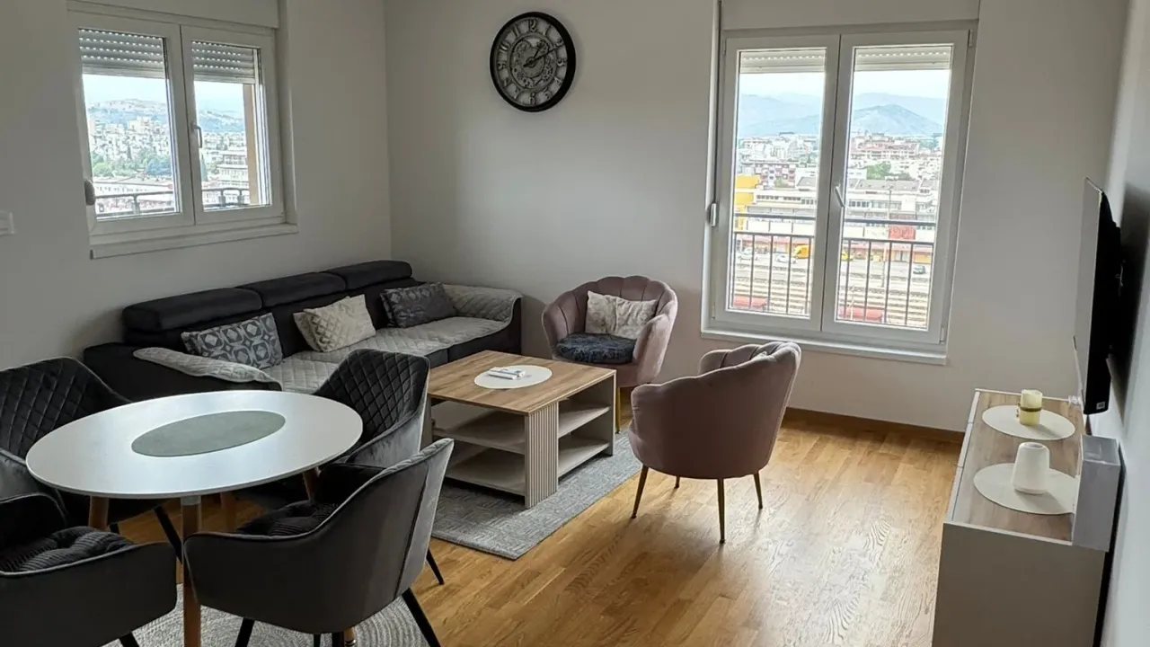 Rent, two bedroom apartment, 66m², Stari Aerodrom, Podgorica