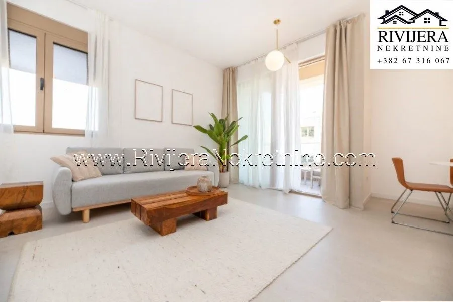 Prodaja, jednosoban stan, 51m², Baošići, Herceg Novi