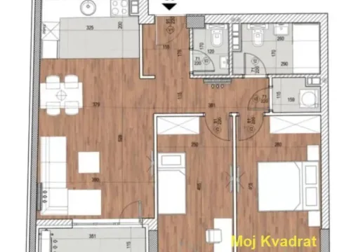 Prodaja, trosoban stan, 68m², Novi Beograd Blok 60, Novi Beograd Sve Podlokacije - image 4