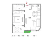 Prodaja, jednosoban stan, 50m², Pinješ, Ulcinj - image 3