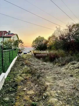 Pogled na dvorište i okolno rastinje u sumrak. - image 3
